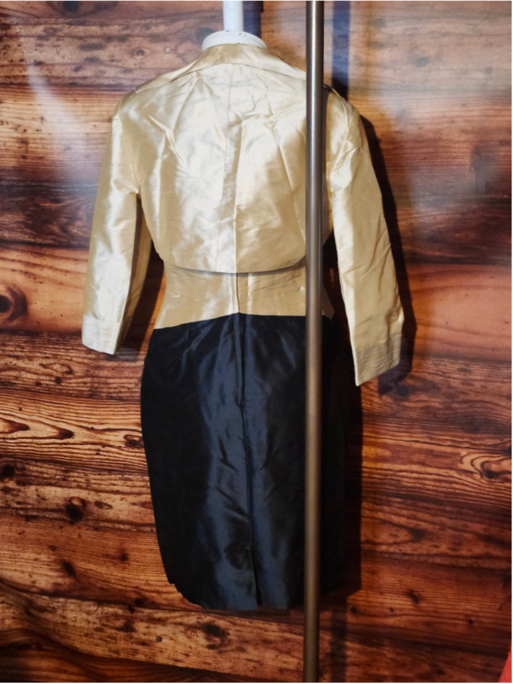 Social Occasions by Mon Cheri 2pc Strapless Dress & Jacket Size 12 - Picture 4 of 5